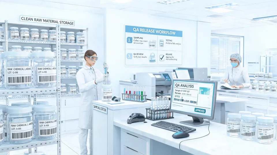 biotech raw material preparation