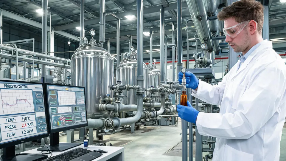 regulated specialty chemical operation
